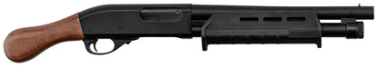 Golden Eagle M870 Metal and Wood Gas Shotgun (8887RW-M-Lok)