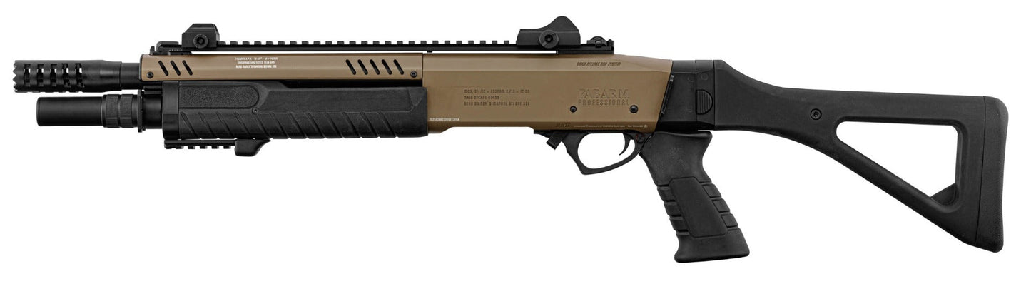 FABARM STF12 Compact Pump Shotgun (Tan - Gas Powered)