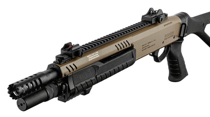 FABARM STF12 Compact Pump Shotgun (Tan - Gas Powered)