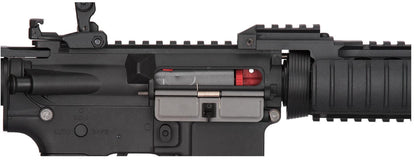 Lancer Tactical M4 RIS Carbine AEG Rifle (Inc. Battery and Smart Charger - Black)