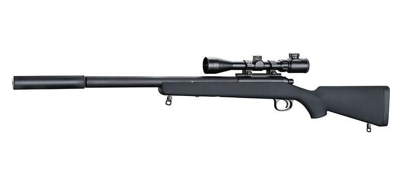 JG VSR BAR10 G Spec Sniper Rifle with Silencer and Hunter Scope (JG367S)