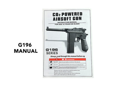 Well G196 WWII Pistol (Co2 Powered)