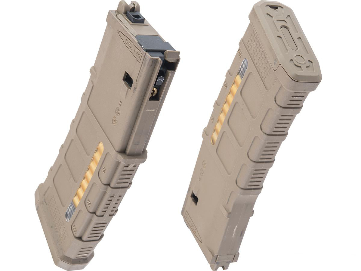 EMG Helios Noveske N4 M4 MWS Gen 3 Gas Magazine by Double Eagle (35 Rounds - Tan)