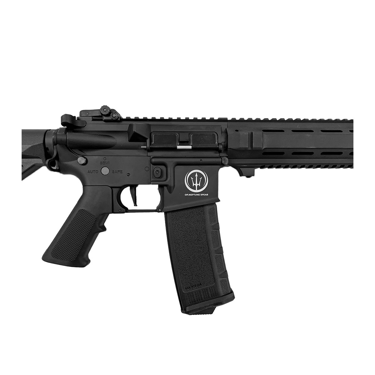 Rossi L119A2 Style Neptune SAS 10.5 AEG with Mosfet (Full Metal - Programmable Trigger - Black)
