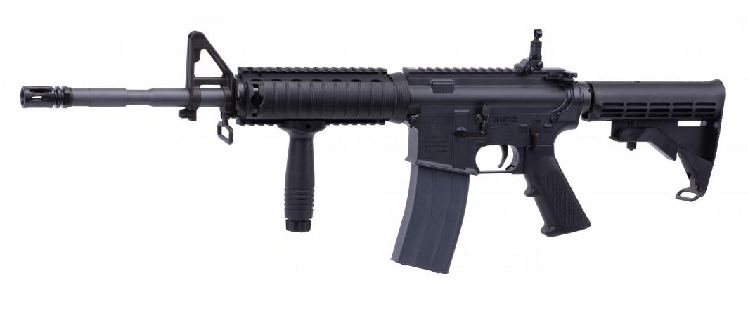 Colt x EMG M4RIS 14.5 Gas Blowback Rifle by Cyma CGS (MWS - Black - COLT.1004)