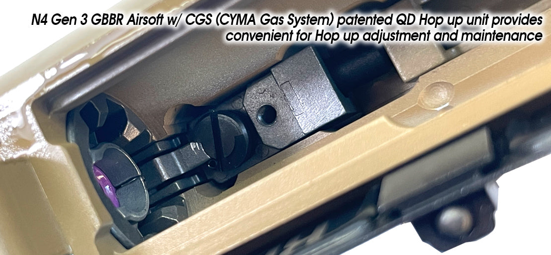 Noveske N4 Gen.3 Cyma MWS Gas Blowback Rifle ( Tan - NOV.1201 FDE)