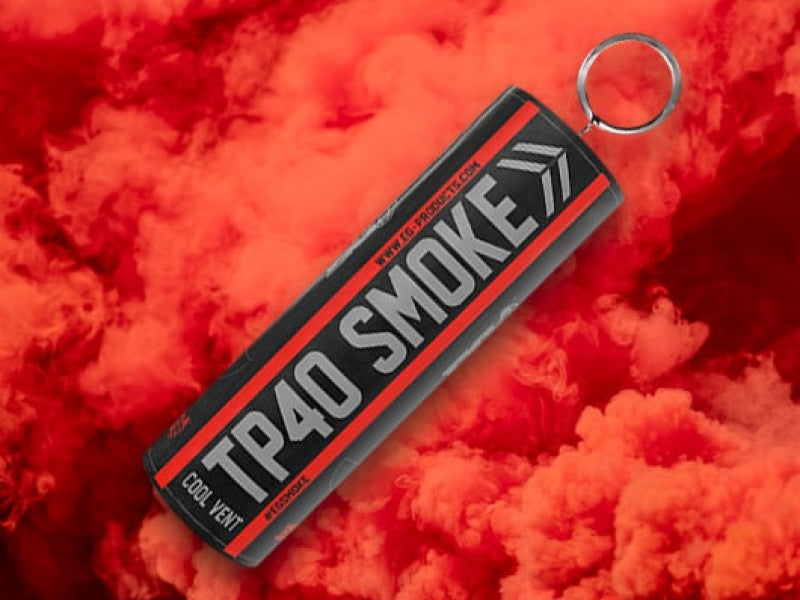 Enola Gaye TP40 Top Pull Smoke Grenade (TP40R - Red)