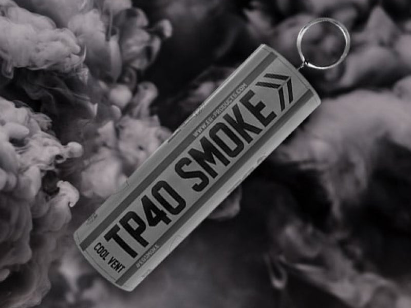 Enola Gaye TP40 Top Pull Smoke Grenade (TP40B - Black)