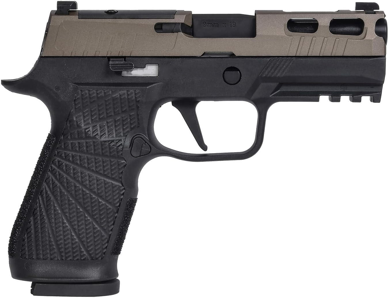 Para Bellum P320 3.9" Pro WC Custom Gas Blowback Pistol (Black / Bronze)