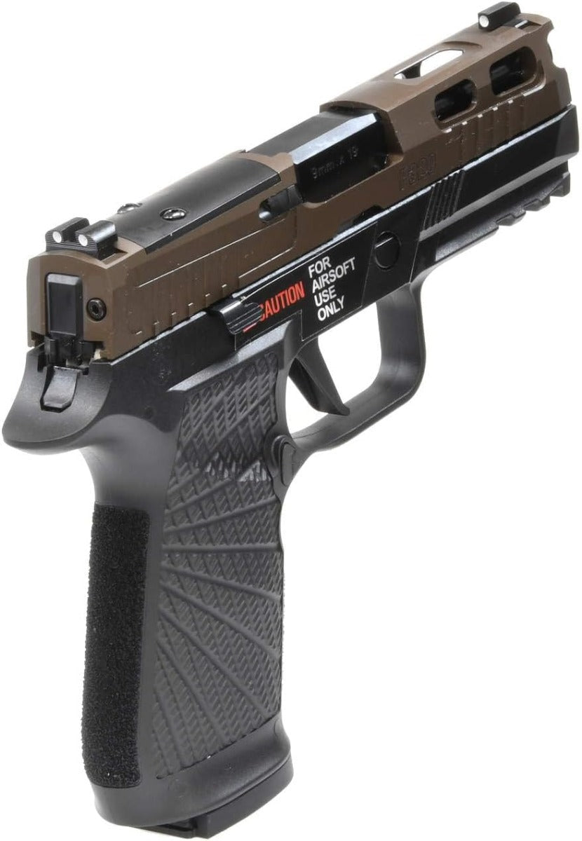 Para Bellum P320 3.9" Pro WC Custom Gas Blowback Pistol (Black / Bronze)
