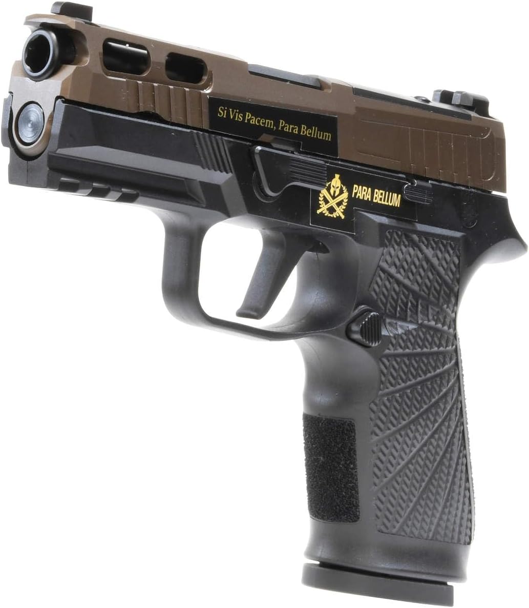 Para Bellum P320 3.9" Pro WC Custom Gas Blowback Pistol (Black / Bronze)