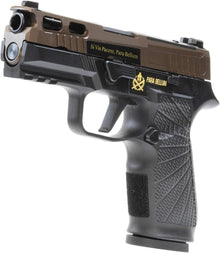 Para Bellum P320 3.9" Pro WC Custom Gas Blowback Pistol (Black / Bronze)
