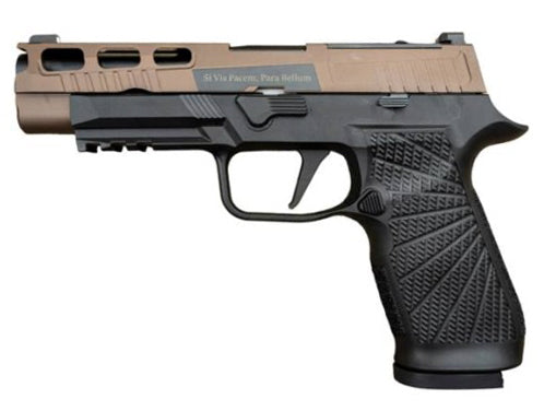 Para Bellum P320 4.7" Pro WC Custom Gas Blowback Pistol (Black / Bronze)