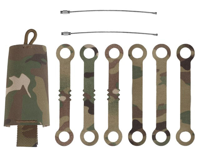 Big Foot - Glow Stick Tactical Pouch and Quick Release Tabs (Multicam)