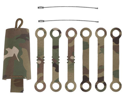 Big Foot - Glow Stick Tactical Pouch and Quick Release Tabs (Multicam)