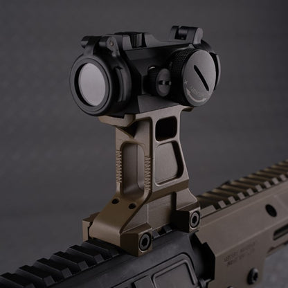 Big Foot Picatinny Riser Mount (A Style - Black)