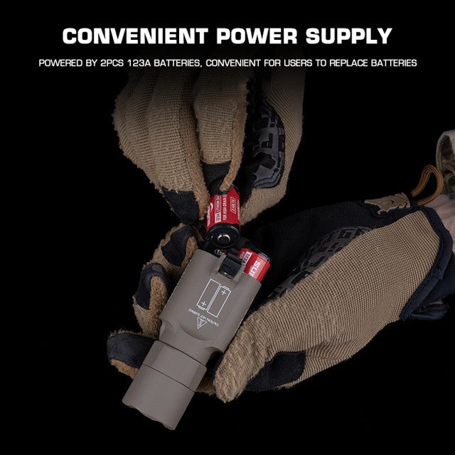 Wosport -  X300-A Flashlight Torch (SF Model - Tan)