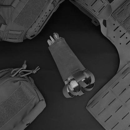 Big Foot - Glow Stick Tactical Pouch and Quick Release Tabs (Tan)