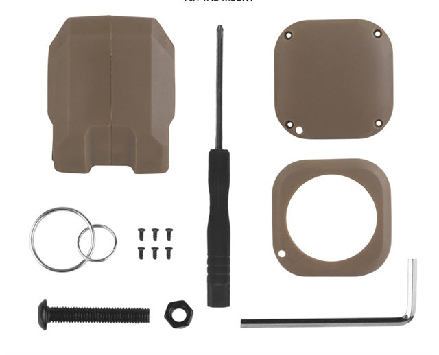 Big Foot - AIR TAG Mount (Tan)
