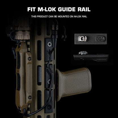 Big Foot - M-LOk Rail Modular Cable Holder (Black)