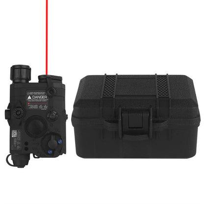 Wopsort  - Standard PEQ-15 Version with Red laser Flashlight Torch (Black)