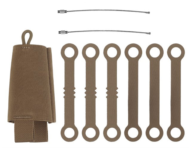 Big Foot - Glow Stick Tactical Pouch and Quick Release Tabs (Tan)
