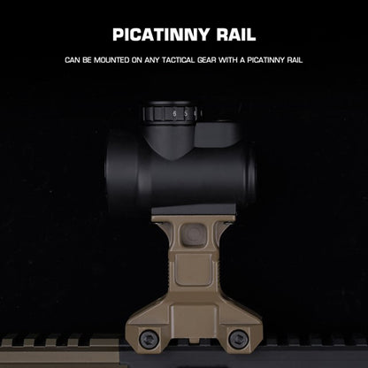 Big Foot Picatinny Riser Mount (T Style - Tan)