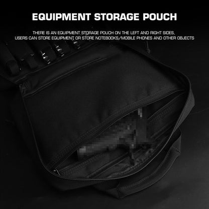 Big Foot Tactical Expert Pistol Bag (Size: 37 x 26 x 6cm - 900D - Black)