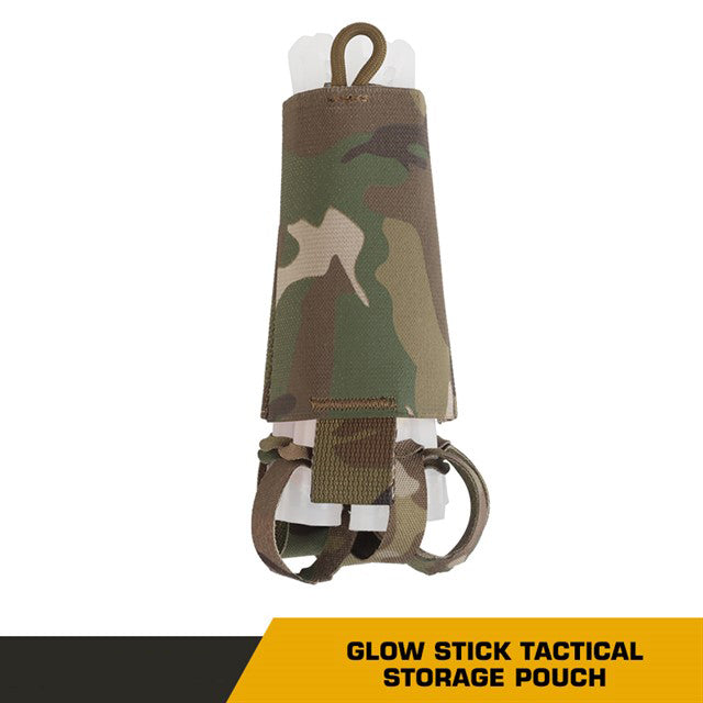 Big Foot - Glow Stick Tactical Pouch and Quick Release Tabs (Multicam)