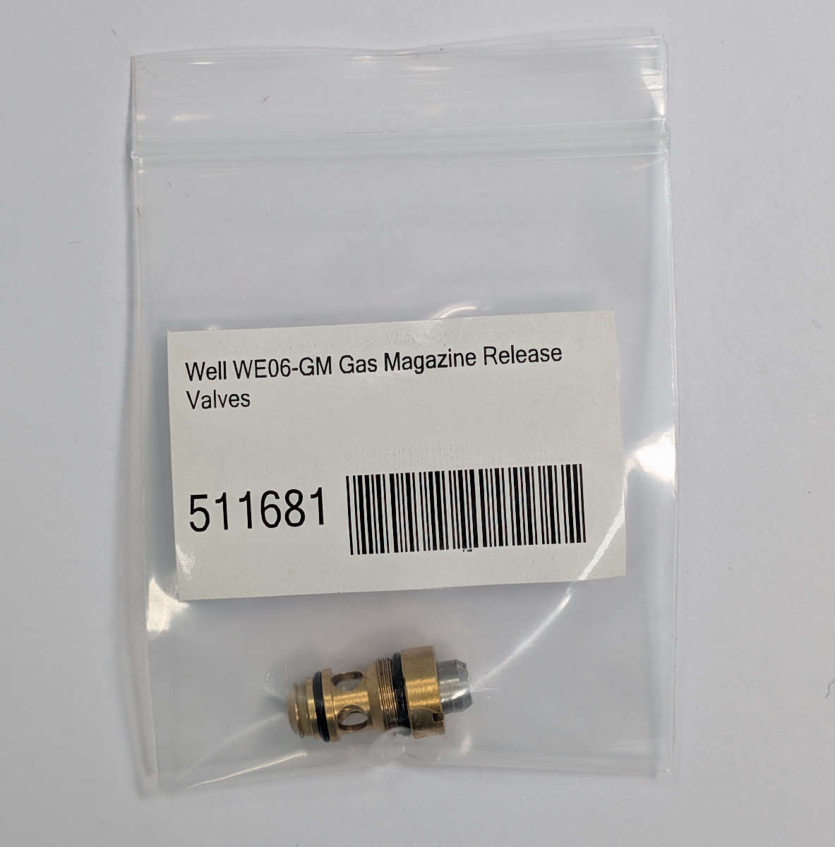 Well WE06-GM Gas Magazine Release Valves