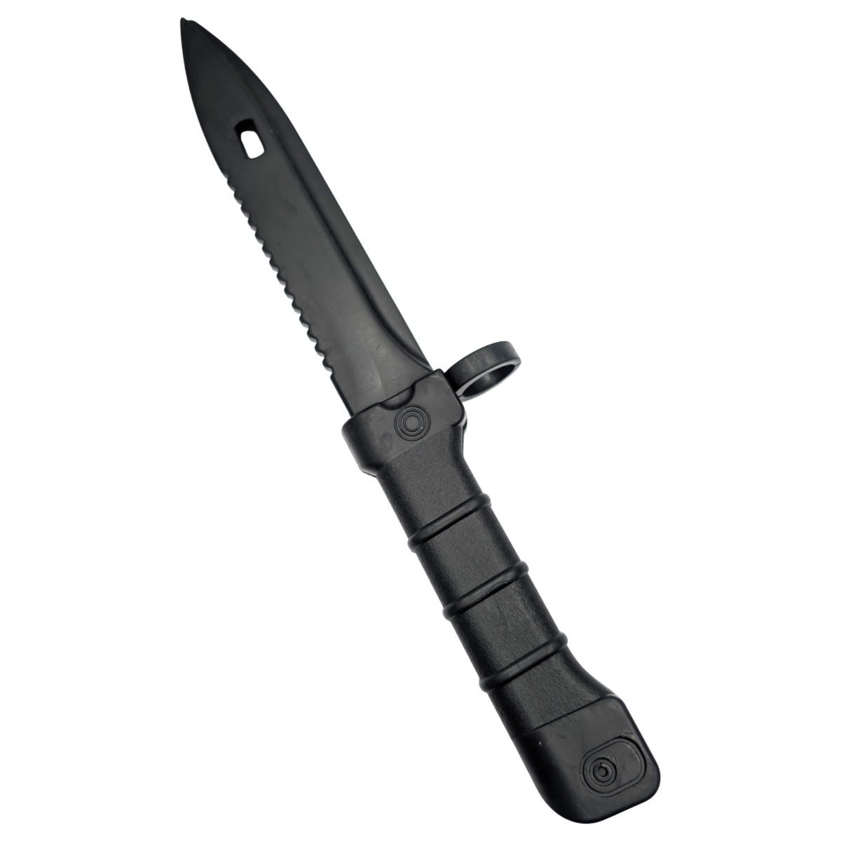 T&D Rubber Bayonet Knife for AK47/SVD Series Rifle (Tan - TD206-BK)