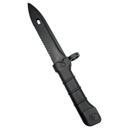 T&D Rubber Bayonet Knife for AK47/SVD Series Rifle (Tan - TD206-BK)