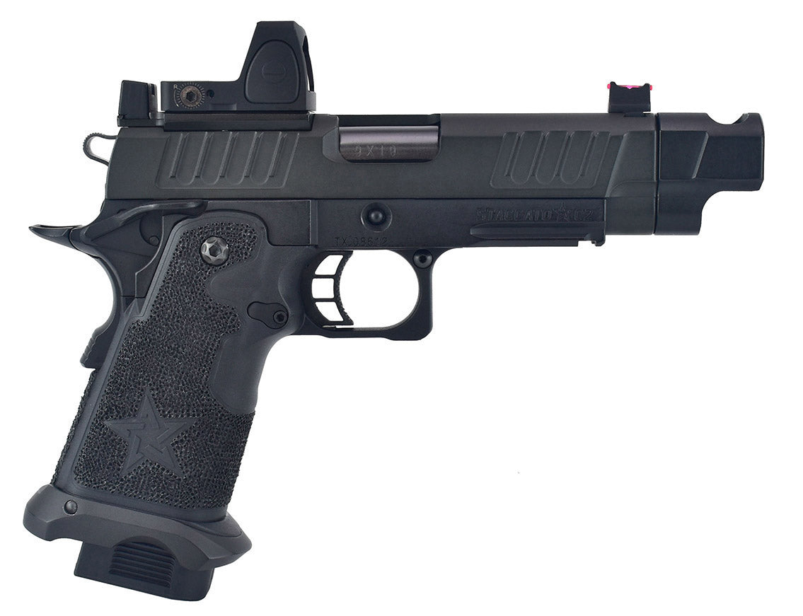 Staccato Licensed C2 COMP SOC 2011 Gas Blowback T8 Airsoft Pistol (R612-4A)