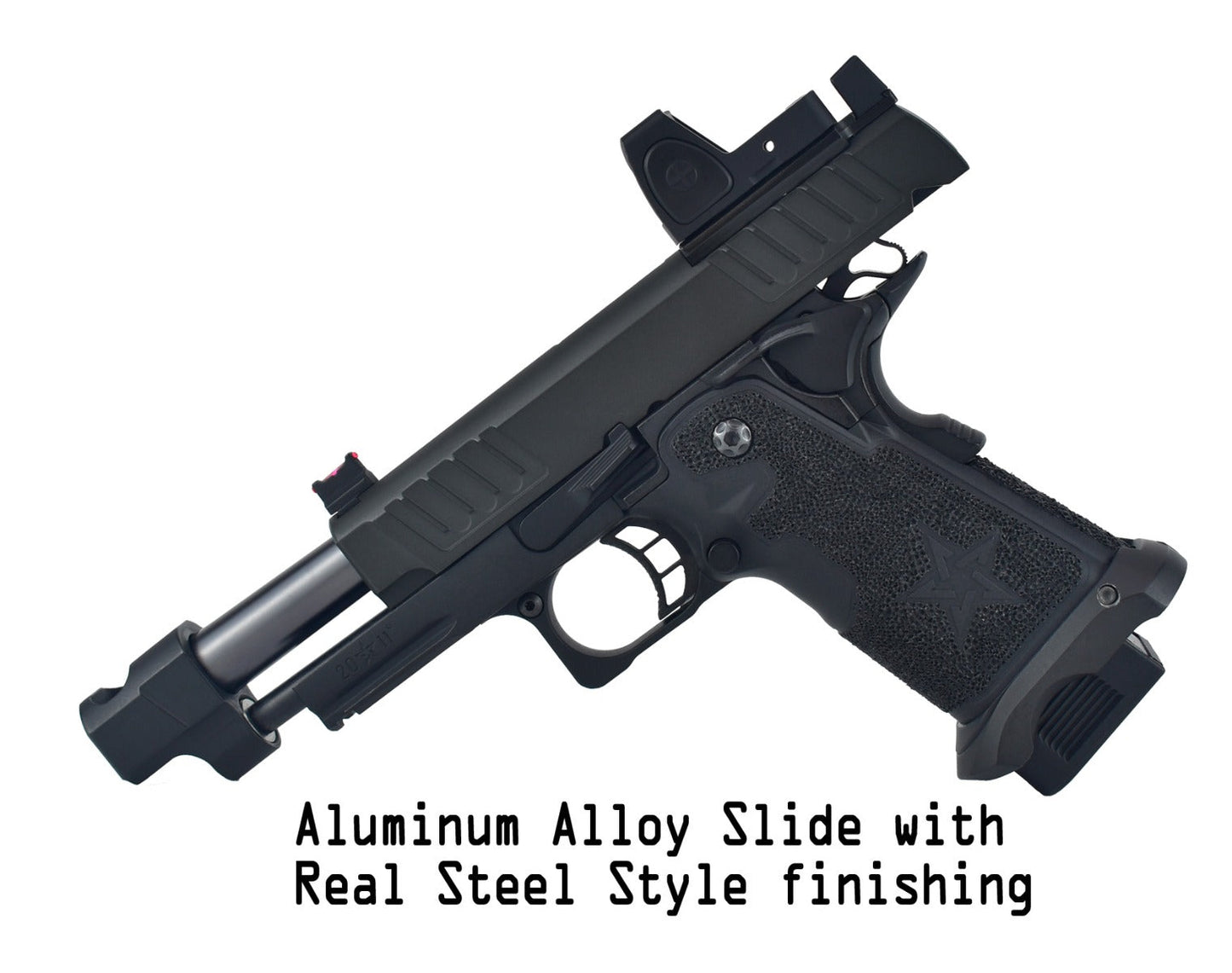 Staccato Licensed C2 COMP SOC 2011 Gas Blowback T8 Airsoft Pistol (R612-4A)