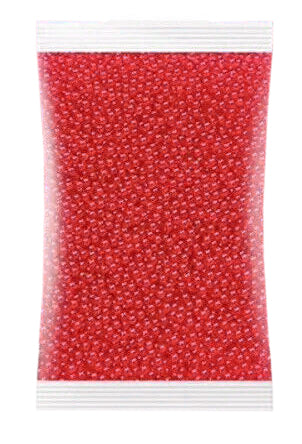 Gel Blaster Water Beads Pellets Bullets - Standard - 10 000 - Red)