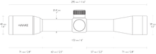 Hawke Optics - Vantage ~ 4x32 (Mil Dot)  - (14101)