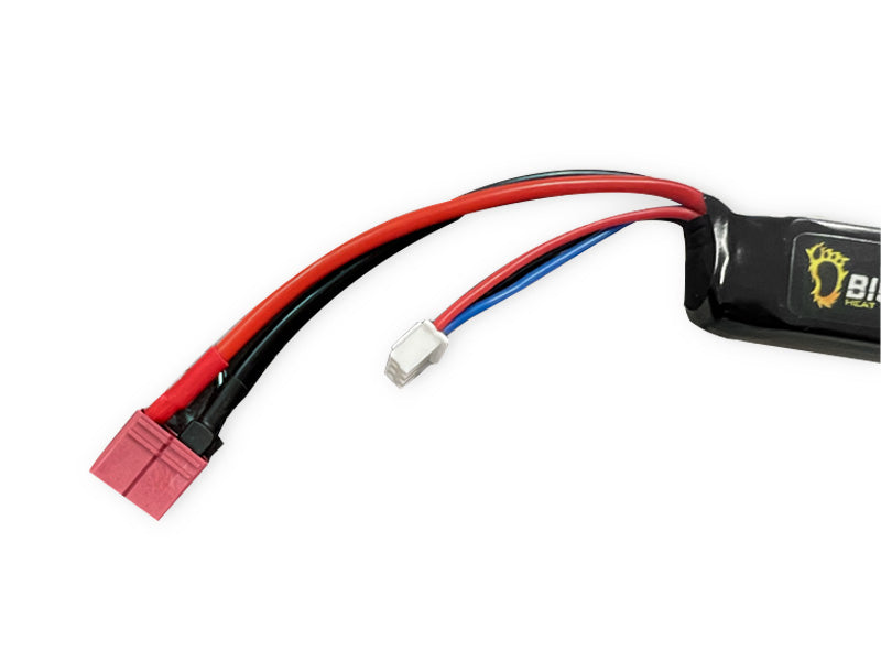 Big Foot Heat 1400mAh 25c 7.4v (105mmx20mmx15mm - Dean)
