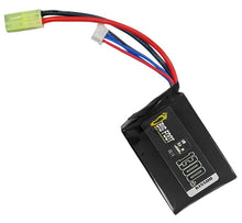 Big Foot Heat 11.1v 1300mAh 25c Lipo Battery (15x45x67mm - with Mini-T)