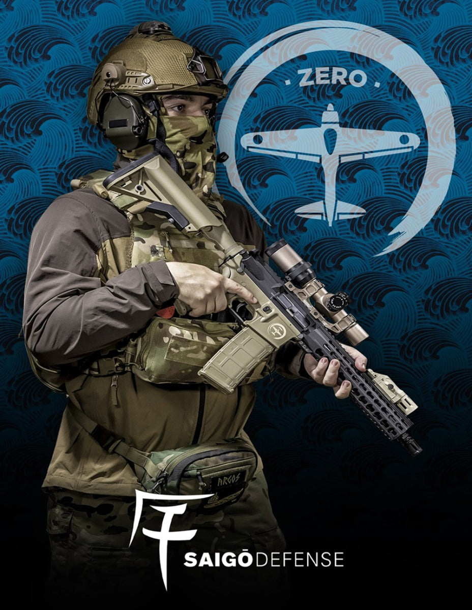 Saigo Defence KENJI Zero Fighter AEG Rifle (Long - Inc. LIPO Battery and Charger)