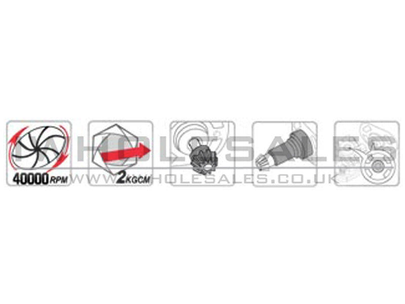 Lonex Infinite High Speed Revolution Motor (Long) (Blue)
