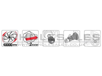 Lonex Infinite High Speed Revolution Motor (Long) (Blue)