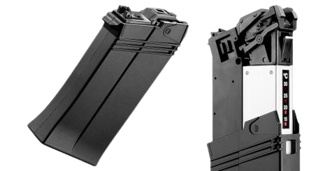 Tokyo Marui Saiga-12K Gas Magazine (45 Rounds - Black)