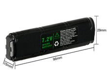 JG NiMH Battery for JG0451/JG0452 (7,2v - 750 MaH)