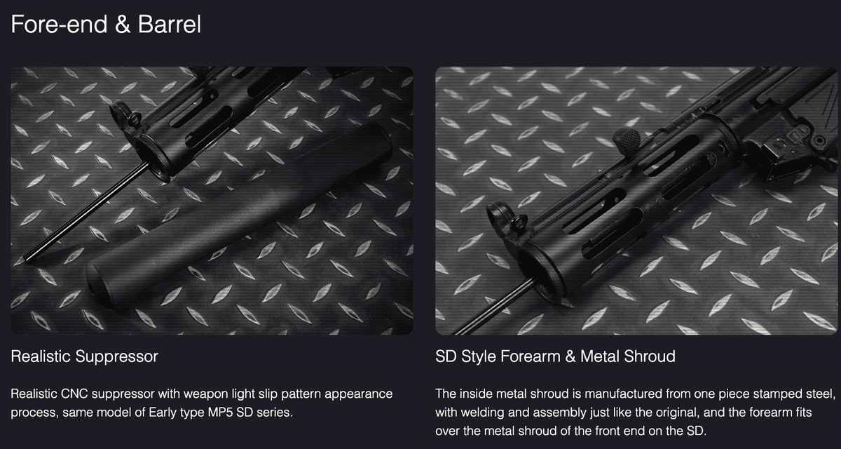 Umarex MP5SD3 Gas Blowback SMG (V2 / Gen2)