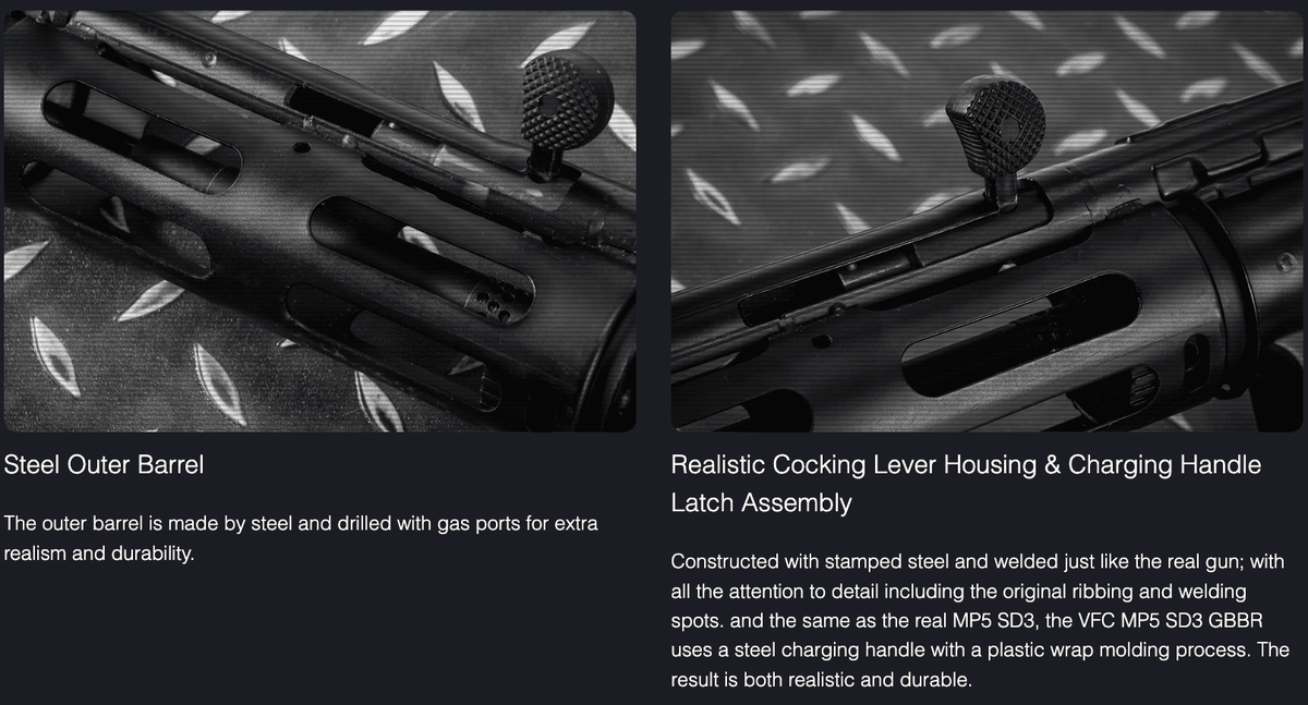 Umarex MP5SD3 Gas Blowback SMG (V2 / Gen2)