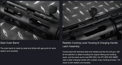 Umarex MP5SD3 Gas Blowback SMG (V2 / Gen2)