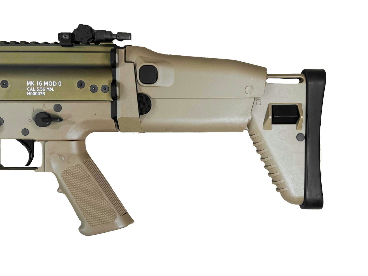 WE SCAR MK16 MOD 0 AEG (Desert Tan)