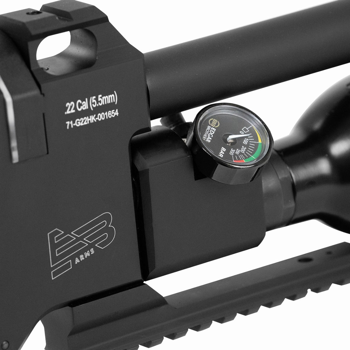 EB Arms XV-2 PCP (Synthetic Black - 12 Shot - .177/4.5mm)