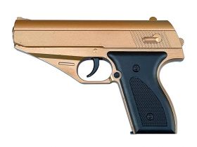Vigor PPK Custom Spring Pistol (Full Metal - Gold - V7)