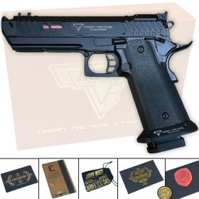 Double Bell Pistol John Wick 4 Series Gas Blowback Pistol with Wooden Case (JW4 - 303+)